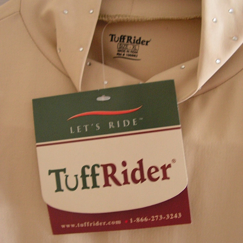 Tuff Rider Sand Rhinestone Slinky NWT - Picture 6 of 7